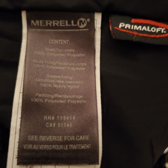 Merrell's Adventure Rest Ridgeland Primaloft Jacket Size L - Picture 12 of 13